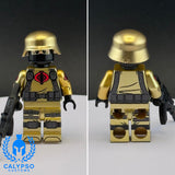 G.I. Joe Elite Golden Cobra Trooper Custom UV Printed PCC Series Miniature