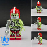 MOTU Trapjaw V2 Custom UV Printed PCC Series Miniature