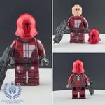 Red Neo Crusader Mandalorian Custom Printed PCC Series Minifigure