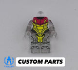 Metroid Cloaked Hunter Armor Custom UV Printed PCC Series Miniature Body