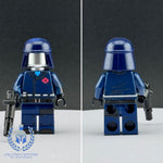 G.I. Joe Dark Blue Cobra Commander Custom Printed UV PCC Series Miniature