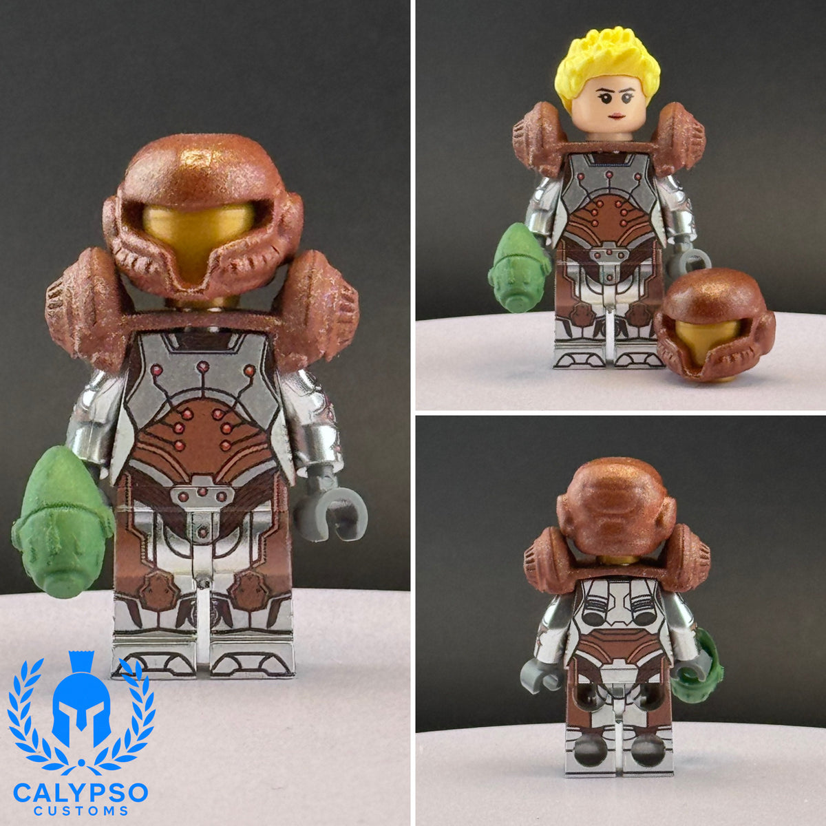 Calypso Customs Metroid Phazon Suit Samus Aran Custom UV Printed PCC ...