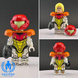 Metroid: Varia Suit Samus Aran Custom UV Printed PCC Series Miniature
