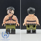 Mortal Kombat Kano Custom Printed PCC Series Miniature Figure
