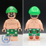 Swimtrunks Luigi Custom Printed PCC Series Miniature Figure
