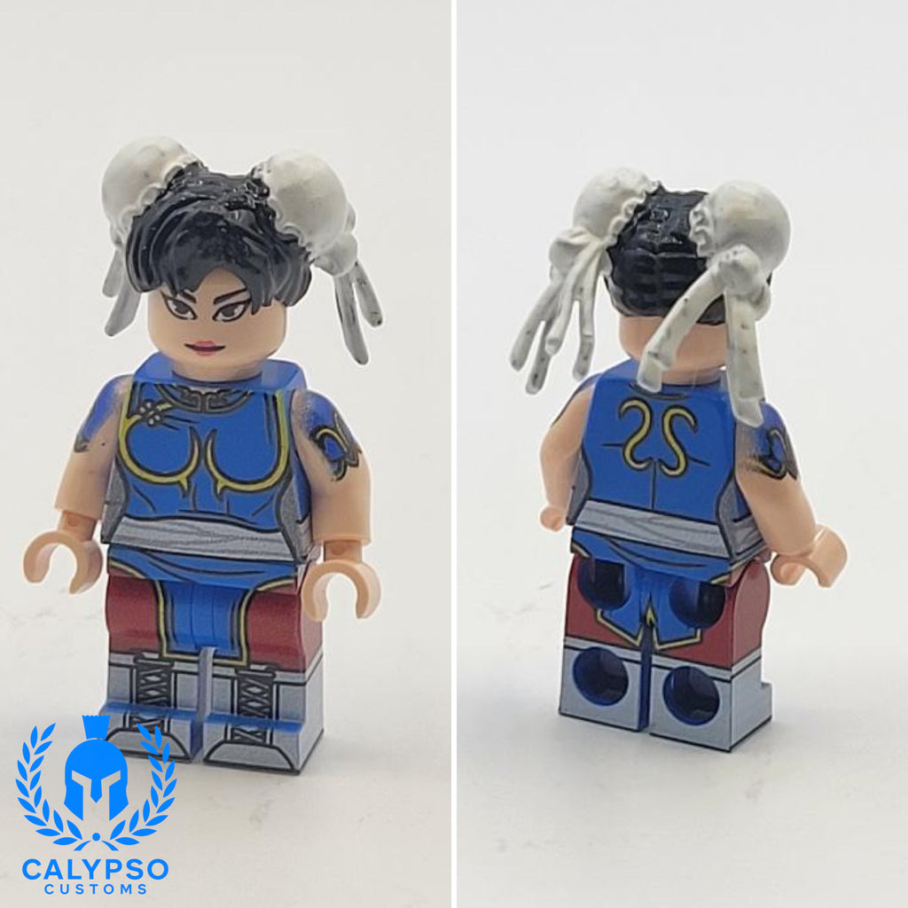 Calypso Customs Chun Li SF Custom Printed PCC Series Miniature