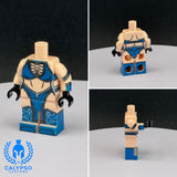 Kunoichi Warrior Outfit Custom UV Printed PCC Series Miniature Body