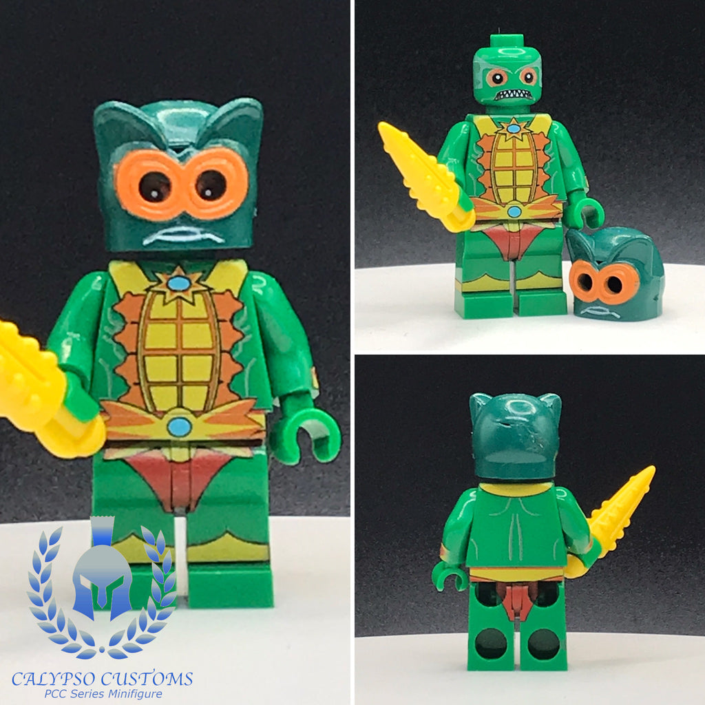 Merman Custom Calypso Customs MOTU Merman Custom Printed PCC Series Minifigure