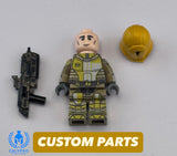 Yellow Neo Crusader Mandalorian Custom UV Printed PCC Series Miniature