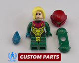 Metroid: Green Smash Suit Samus Aran Custom UV Printed PCC Series Miniature