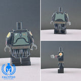 Mandalorian Boba Fett Armor Custom UV Printed PCC Series Miniature Body