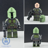 Hulk Armored Mandalorian Custom Printed PCC Series Minifigure