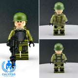G.I. Joe Sgt. Flash Silver V2 Custom Printed UV PCC Series Miniature