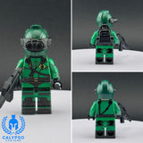 G.I Joe Cobra Night Viper Custom Printed UV PCC Series Miniature