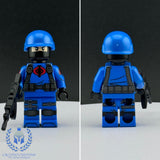 G.I. Joe Blue Cobra Trooper V1 Custom Printed UV PCC Series Miniature