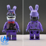 FNAF Nightmare Bonnie Custom UV Printed PCC Series Miniature