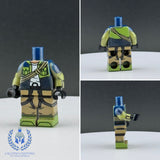 GI Alpine Assault Outfit Custom Printed PCC Series Miniature Body