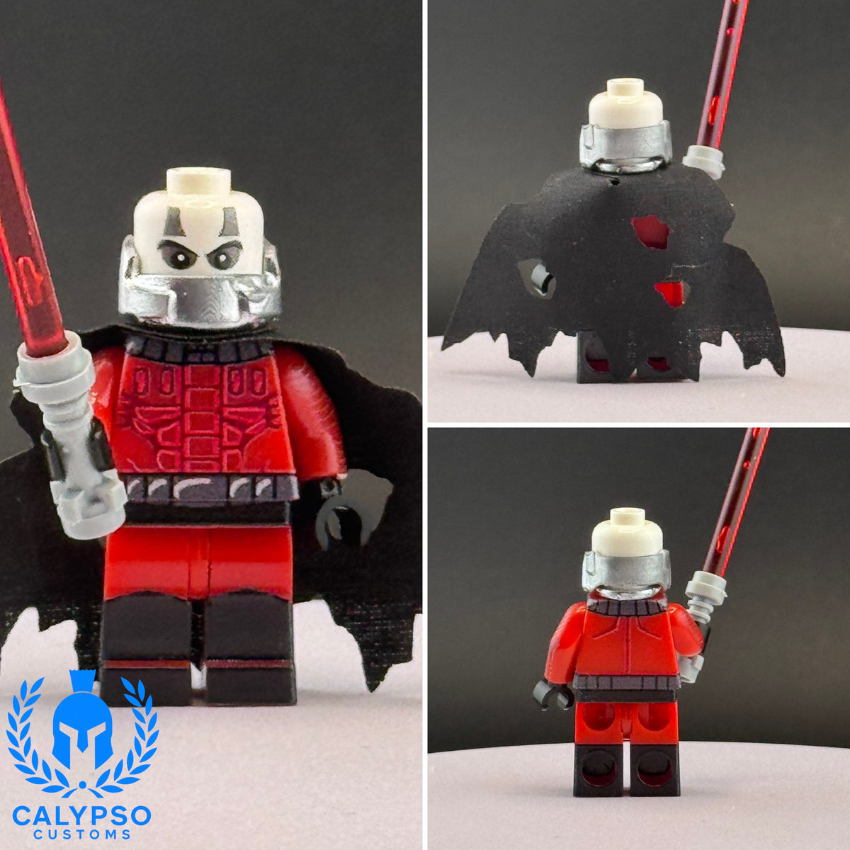 Calypso Customs Darth Malak Custom UV Printed PCC Series Miniature