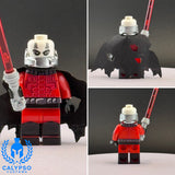 Darth Malak Custom UV Printed PCC Series Miniature