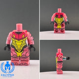 Metroid Rose Smash Hunter Suit Custom UV Printed PCC Series Miniature Body