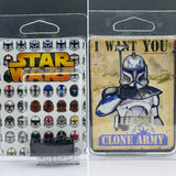 Clone Legions Theme Minifigure Display Case