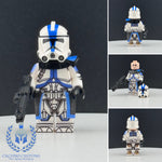 501st Elite Clone Commander Custom Printed PCC Series Minifigure