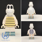 Dry Bones Koopa DX Custom Printed PCC Series Miniature Figure