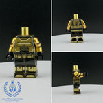 Golden Cylon Armor Printed PCC Series Miniature Body