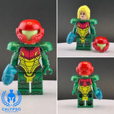 Metroid: Green Smash Suit Samus Aran Custom UV Printed PCC Series Miniature