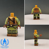 Woodland Ranger Outfit Custom UV Printed PCC Series Miniature Body