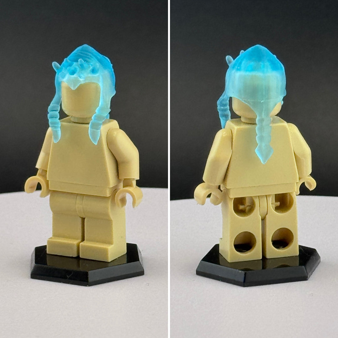 Calypso Customs Custom Zabrak Horns Light Nougat
