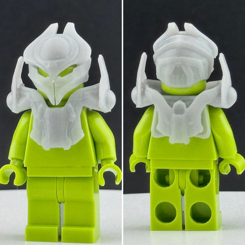 Custom 3D Printed Halo Reach Elite Ultra Armor Minifigure Kit