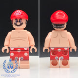 Swimtrunks Mario Custom Printed PCC Series Miniature Figure
