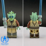 Rodian Jedi Knight Custom Printed PCC Series Minifigure