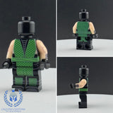 Reptilian Monk Robes PCC Series Minifigure Body