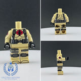 Cobra Female Desert Trooper Outfit Custom Printed PCC Series Miniature Body