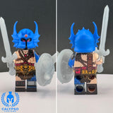 DnD War Duke Evil Warrior Custom UV Printed PCC Series Miniature