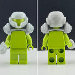 Custom 3D Printed Metroid Dark Bounty Hunter Armor Minifigure Kit