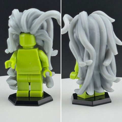 Custom 3D Printed Medusa Hair