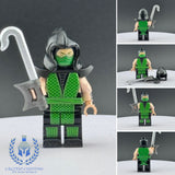 Mortal Kombat Reptile Custom Printed PCC Series Miniature