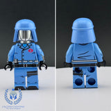 G.I. Cobra Commander Light Blue Custom Printed UV PCC Series Miniature