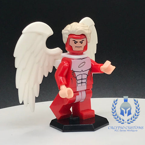 X-Men Angel Red Custom Printed PCC Series Minifigure