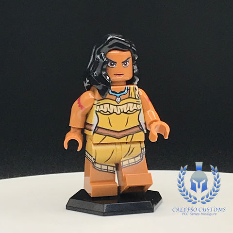 Halloween Pocahontas Custom Printed PCC Series Miniature Figure