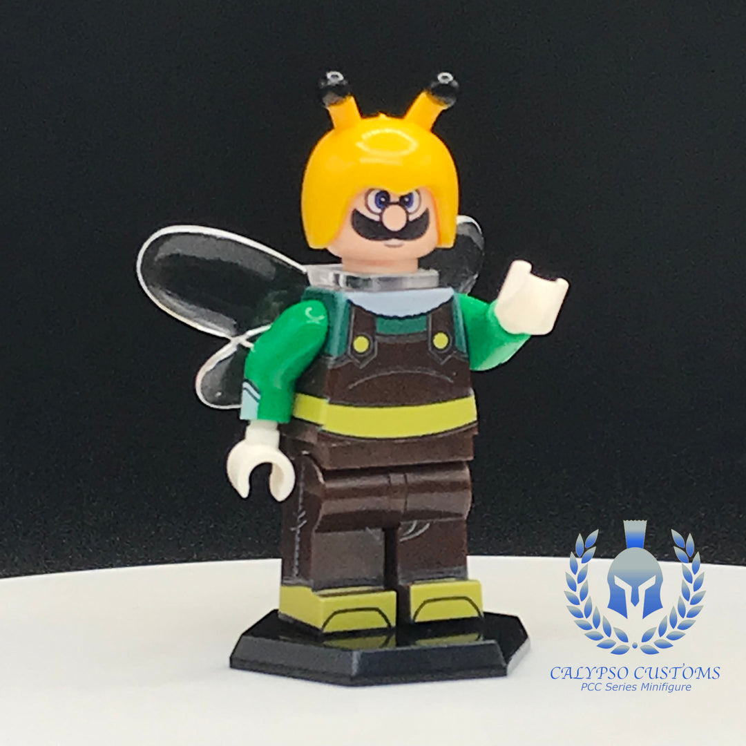 Calypso Customs Swimtrunks Luigi Custom Printed PCC Series Minifigure