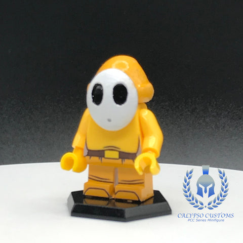 Shy Guy Yellow Custom Printed PCC Series Miniature Figure