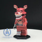 FNAF Nightmare Foxy Custom Printed PCC Series Minifigure