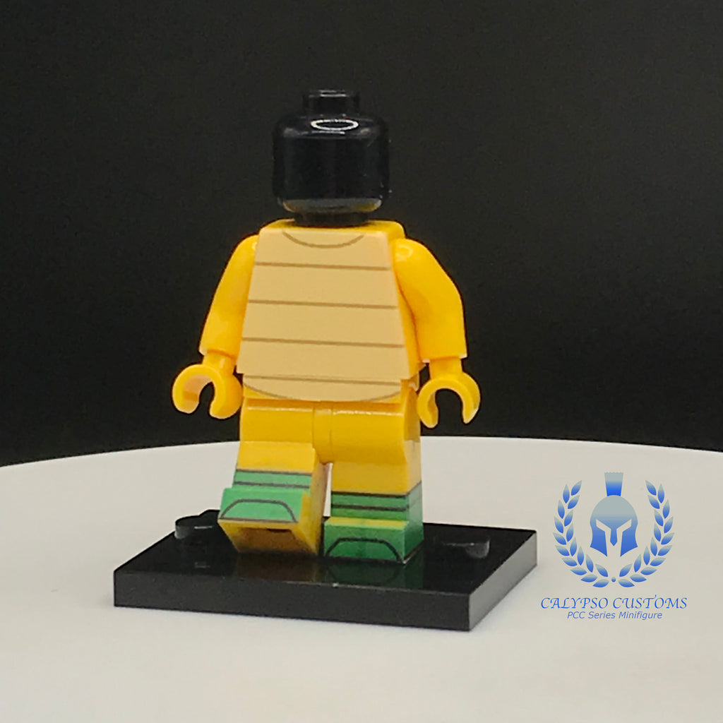 Calypso Customs Mario Green Koopa Shell Suit PCC Series Minifigure Body