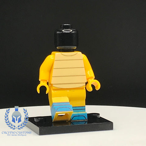 Light Blue Koopa Shell Suit PCC Series Minifigure Body
