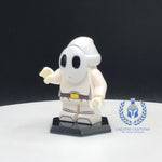 Shy Guy White Custom Printed PCC Series Miniature Figure