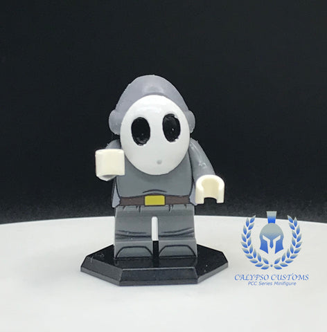 Shy Guy Grey Custom Printed PCC Series Miniature Figure